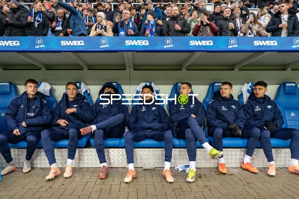 Spieler auf der Bank