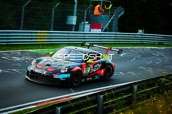 Rennfahrzeug auf der Nordschleife