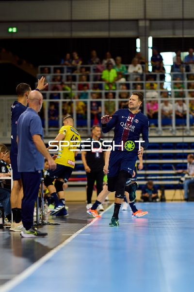 Handball Testspiel Szene