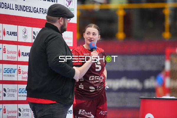 Szene mit Isabell Hurst (5; HSG Bensheim/Auerbach)