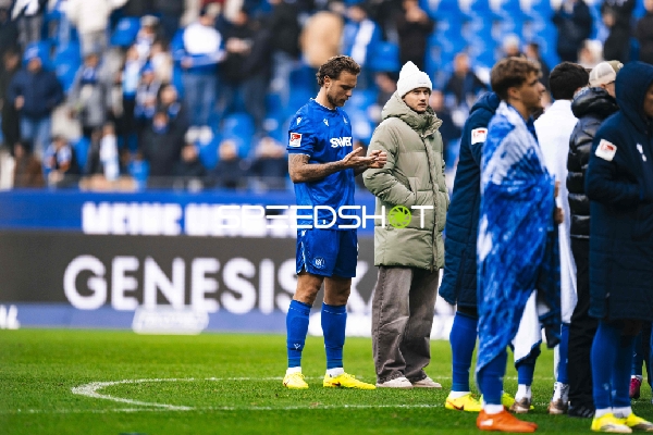 Spieler vor Spielbeginn