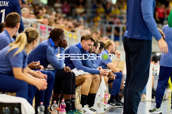 Spieler auf der Bank