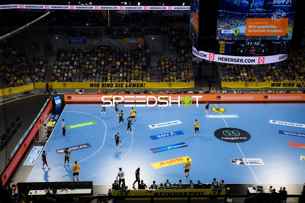 Spieler positionieren sich