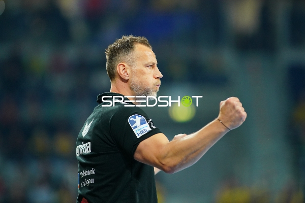 Maik Machulla (999; Rhein Neckar Löwen) zeigt Emotion