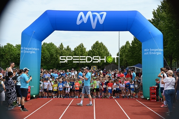 Startvorbereitung TVE Sommerlauf Edingen