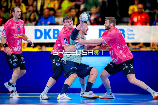 Verteidigungsszene im Spiel