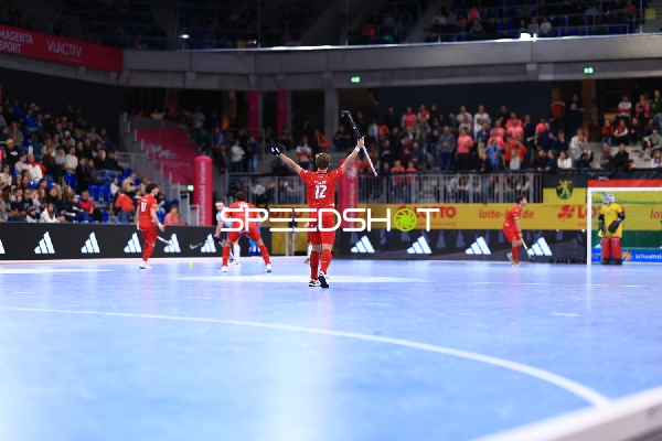 Jubel von Nicolas BOGAERTS (12; Belgien) im SNP Dome