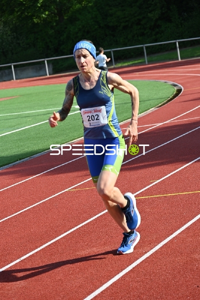 Läufer auf der Bahn