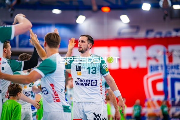 Begrüßung Josip Sarac (13;Frisch Auf Göppingen)