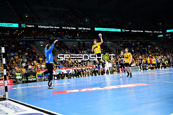 Gino Steenaerts (14; Rhein Neckar Löwen) in Aktion