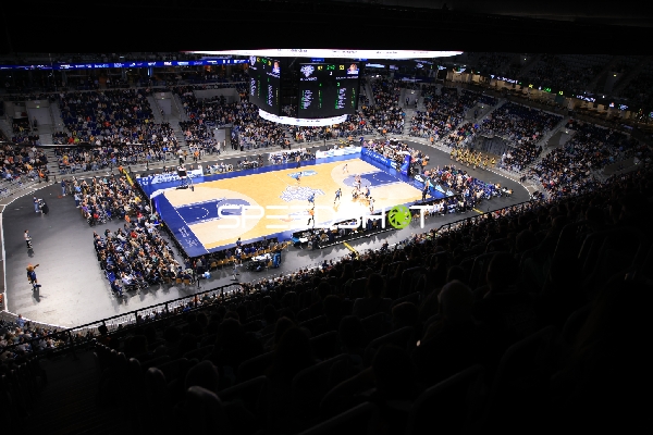 Spielaktion mit MLP Academics Heidelberg und Frankfurt Skyliners