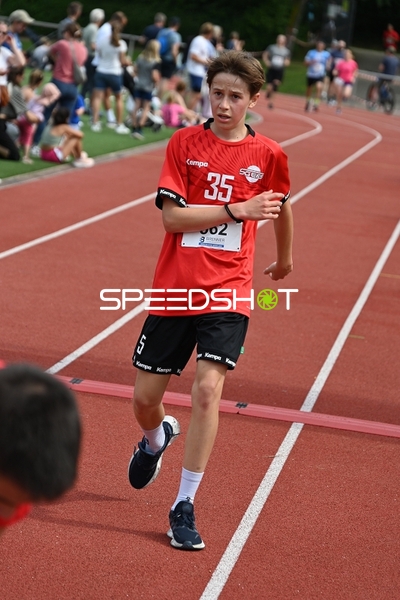 Läufer beim TVE Sommerlauf Edingen