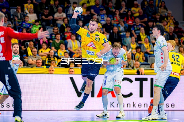 Handball I Herren I Saison 2024-2025 I Daikin HBL I 27. Spieltag I Rhein-Neckar Löwen - DHfK Leipzig I 24.04.2025