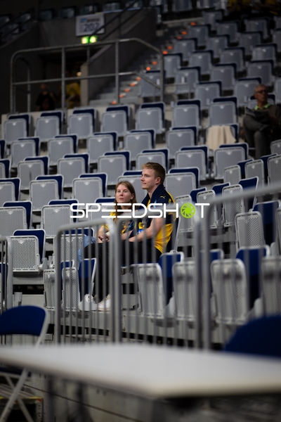 Fans der Rhein Neckar Löwen auf der Tribüne