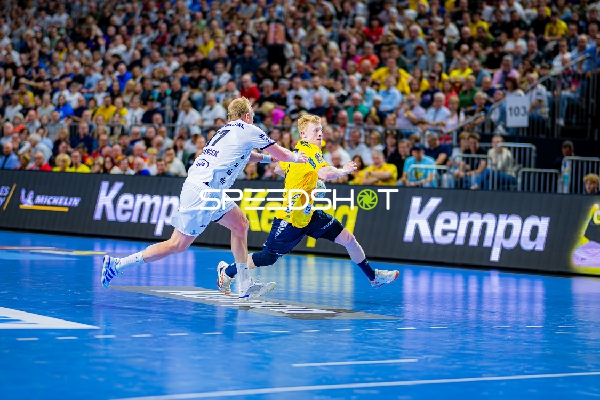 Handball I Herren I Saison 2024-2025 I DHB-Pokal I Halbfinale I Rhein-Neckar Löwen - THW Kiel I 12.04.2025