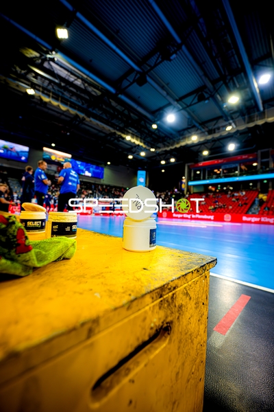 Spielfeld und Tribüne in Flensburg