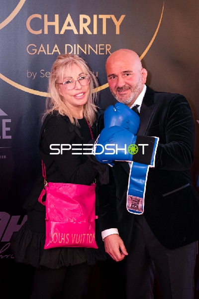 Serdar Topcu und Maria Weller beim Charity Dinner