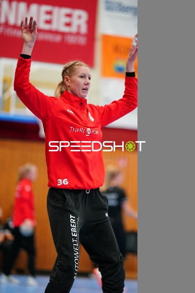 Szene mit Helen van Beurden (36; HSG Bensheim/Auerbach)