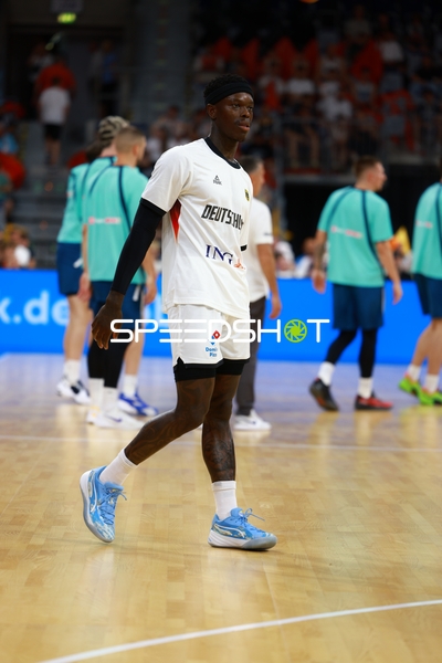 Spieler auf dem Court