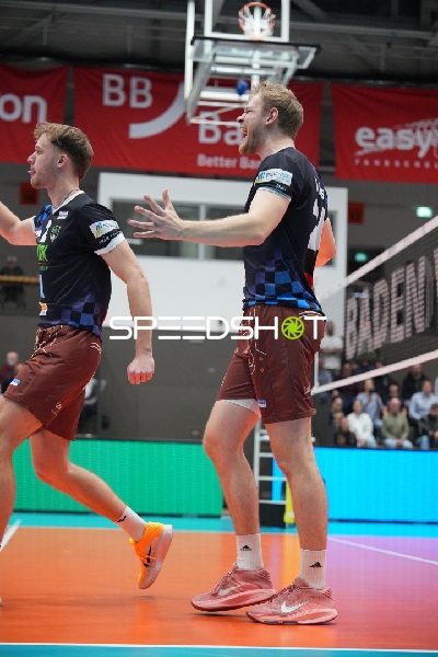 Volleyball Bundesliga Spielszene