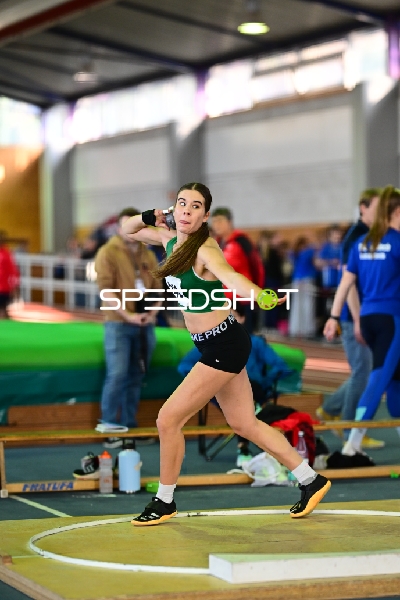 Zavala Renzo (394; USC Mainz) beim Kugelstoßen