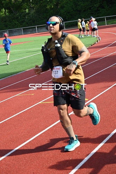 Läufer auf der Bahn