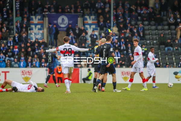 Gelbe Karte im Spiel