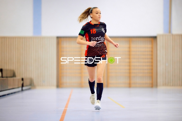 Spielerin auf dem Spielfeld