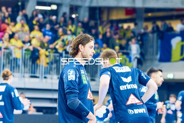 Teamaufstellung oder Aufwärmen vor dem Spiel