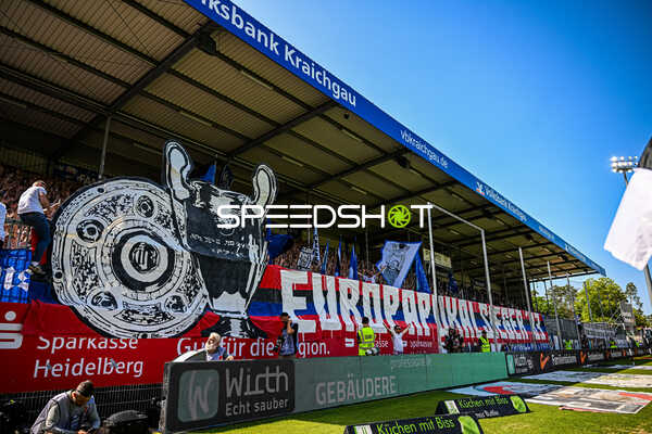Fußball I Herren I Saison 2022-2023 I 2. Bundesliga I 34. Spieltag I SV Sandhausen 1916 - Hamburger SV I 28.05.2023 Choreo der HSV Fans
Ort: Sandhausen, Germany
Datum: 28.05.2023