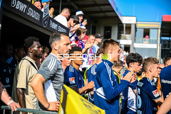 Fußball I Herren I Saison 2022-2023 I 2. Bundesliga I 34. Spieltag I SV Sandhausen 1916 - Hamburger SV I 28.05.2023 Die Mannschaft nach der Nachricht sie sind nicht direkt aufgestiegen
Ort: Sandhausen, Germany
Datum: 28.05.2023 - Ransford-Yeboah Königsdörffer
