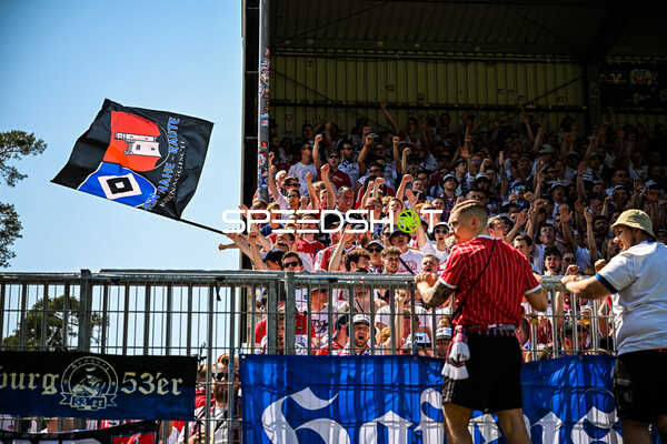 Fußball I Herren I Saison 2022-2023 I 2. Bundesliga I 34. Spieltag I SV Sandhausen 1916 - Hamburger SV I 28.05.2023 HSV Fahne
Ort: Sandhausen, Germany
Datum: 28.05.2023