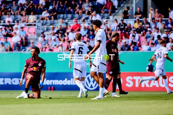 Aktion auf dem Spielfeld