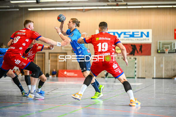 Handball I Herren I Saison 2023-2024 I S-Cup Altensteig I 2. Runde I Rhein-Neckar Löwen - HBW Balingen-Weilstetten I 29.07.2023 Juri Knorr (10, Rhein-Neckar Löwen)
Ort: Altensteig, Germany
Datum: 29.07.2023 - Juri Knorr