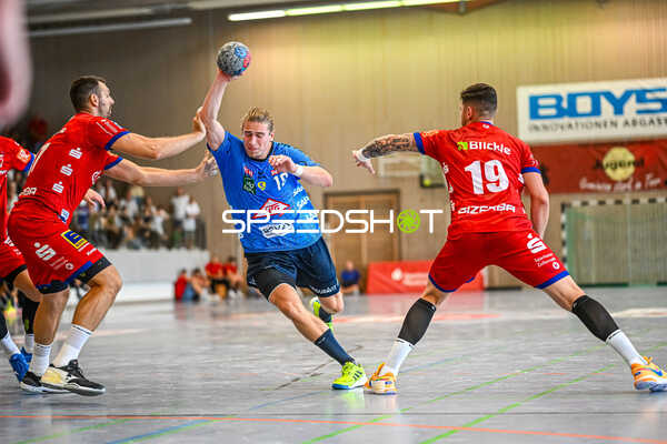 Handball I Herren I Saison 2023-2024 I S-Cup Altensteig I 2. Runde I Rhein-Neckar Löwen - HBW Balingen-Weilstetten I 29.07.2023 Juri Knorr (10, Rhein-Neckar Löwen)
Ort: Altensteig, Germany
Datum: 29.07.2023 - Juri Knorr