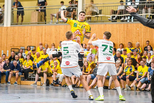 Handball I Herren I Saison 2023-2024 I Liqui Moly Handballbundesliga I Testspiel I Rhein-Neckar Löwen - HSG Wetzlar I 16.08.2023