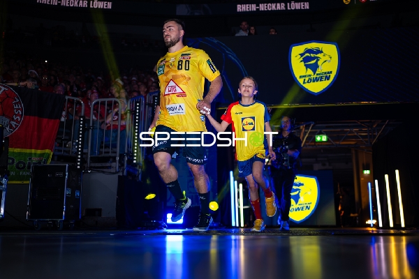 Handball I Herren I Saison 2024-2025 I DHB-Pokal I Halbfinale I Rhein-Neckar Löwen - THW Kiel I 12.04.2025