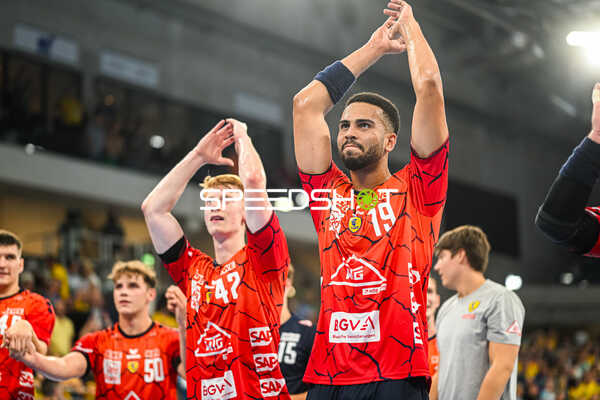 Handball I Herren I Saison 2023-2024 I EHF European League I Qualifier 1 I Rhein-Neckar Löwen - RK Vardar Skopje I 03.09.2023