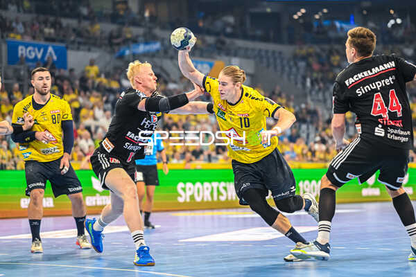 Handball I Herren I Saison 2023-2024 I Liqui Moly Handballbundesliga I 3. Spieltag I Rhein-Neckar Löwen - HC Erlangen I 18.09.2023