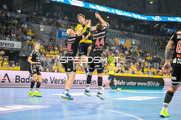 Handball I Herren I Saison 2023-2024 I Liqui Moly Handballbundesliga I 3. Spieltag I Rhein-Neckar Löwen - HC Erlangen I 18.09.2023