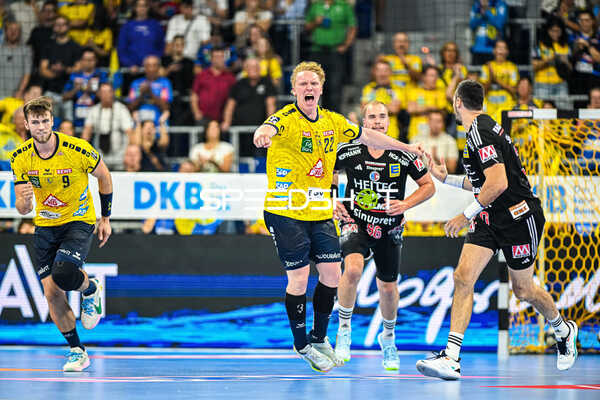 Handball I Herren I Saison 2023-2024 I Liqui Moly Handballbundesliga I 3. Spieltag I Rhein-Neckar Löwen - HC Erlangen I 18.09.2023
