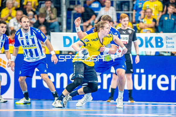 Handball I Herren I Saison 2023-2024 I Liqui Moly Handballbundesliga I 5. Spieltag I Rhein-Neckar Löwen - TVB Stuttgart I 01.10.2023