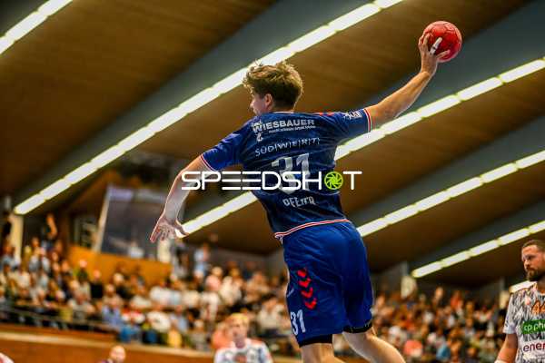 Handball I Herren I Saison 2023-2024 I DHB-Pokal I 3. Runde I SG BBM Bietigheim - TSV Hannover-Burgdorf I 04.10.2023 Alexander Pfeifer (31, SG BBM Bietigheim)
Ort: Bietigheim-Bissingen, Germany
Datum: 04.10.2023 - Alexander Pfeifer