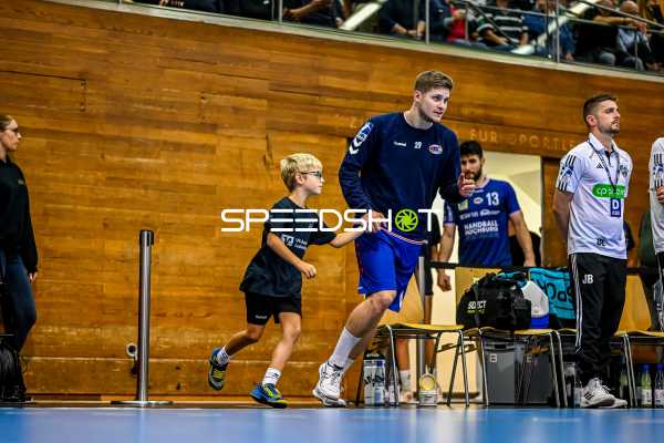 Handball I Herren I Saison 2023-2024 I DHB-Pokal I 3. Runde I SG BBM Bietigheim - TSV Hannover-Burgdorf I 04.10.2023 Alexander Velz (19, SG BBM Bietigheim)
Ort: Bietigheim-Bissingen, Germany
Datum: 04.10.2023 - Alexander Velz