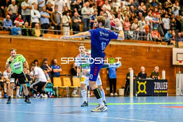 Handball I Herren I Saison 2023-2024 I DHB-Pokal I 3. Runde I SG BBM Bietigheim - TSV Hannover-Burgdorf I 04.10.2023 Tom Wolf (10, SG BBM Bietigheim)
Ort: Bietigheim-Bissingen, Germany
Datum: 04.10.2023 - Tom Wolf