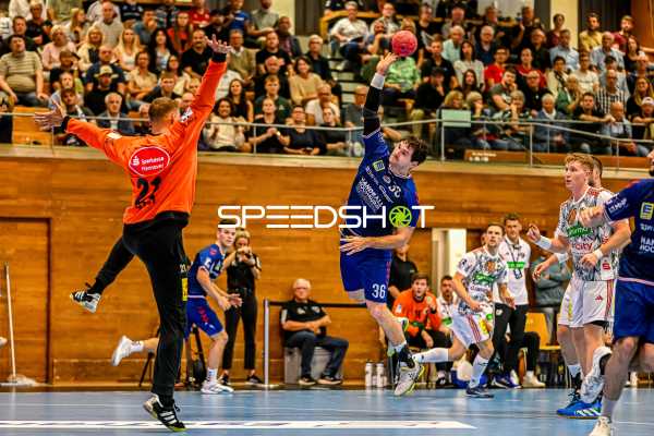 Handball I Herren I Saison 2023-2024 I DHB-Pokal I 3. Runde I SG BBM Bietigheim - TSV Hannover-Burgdorf I 04.10.2023 Jonathan Fischer (36, SG BBM Bietigheim)
Ort: Bietigheim-Bissingen, Germany
Datum: 04.10.2023 - Jonathan Fischer