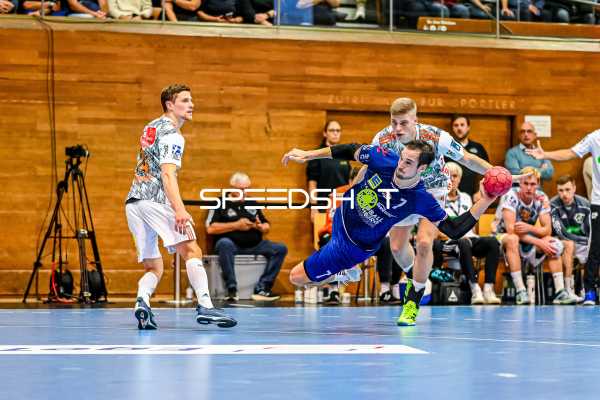 Handball I Herren I Saison 2023-2024 I DHB-Pokal I 3. Runde I SG BBM Bietigheim - TSV Hannover-Burgdorf I 04.10.2023 Dominik Claus (7, SG BBM Bietigheim)
Ort: Bietigheim-Bissingen, Germany
Datum: 04.10.2023 - Dominik Claus