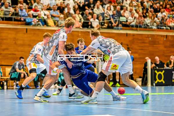 Handball I Herren I Saison 2023-2024 I DHB-Pokal I 3. Runde I SG BBM Bietigheim - TSV Hannover-Burgdorf I 04.10.2023 Paco Barthe (20, SG BBM Bietigheim)
Ort: Bietigheim-Bissingen, Germany
Datum: 04.10.2023 - Paco Barthe