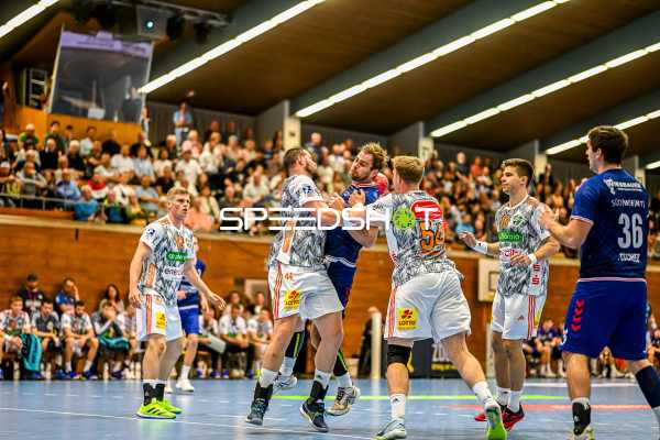 Handball I Herren I Saison 2023-2024 I DHB-Pokal I 3. Runde I SG BBM Bietigheim - TSV Hannover-Burgdorf I 04.10.2023 Tom Wolf (10, SG BBM Bietigheim)
Ort: Bietigheim-Bissingen, Germany
Datum: 04.10.2023 - Tom Wolf