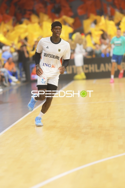 Spieler auf dem Court